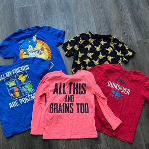 Boys Bundle of Graphic Tees